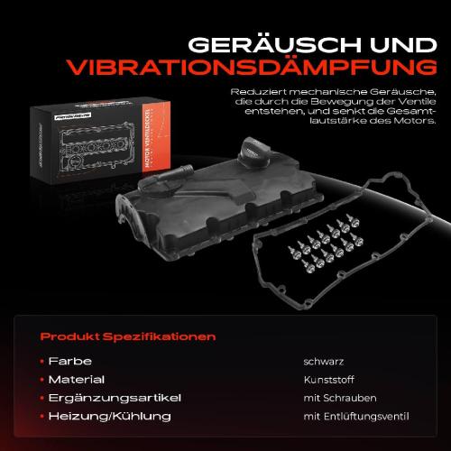 Frankberg 1x Ventildeckel Zylinderkopfhaube für VW Golf 4 5 Bora Audi A3 8L Seat Leon Skoda 1.9L Bild Frankberg 1x Ventildeckel Zylinderkopfhaube für VW Golf 4 5 Bora Audi A3 8L Seat Leon Skoda 1.9L