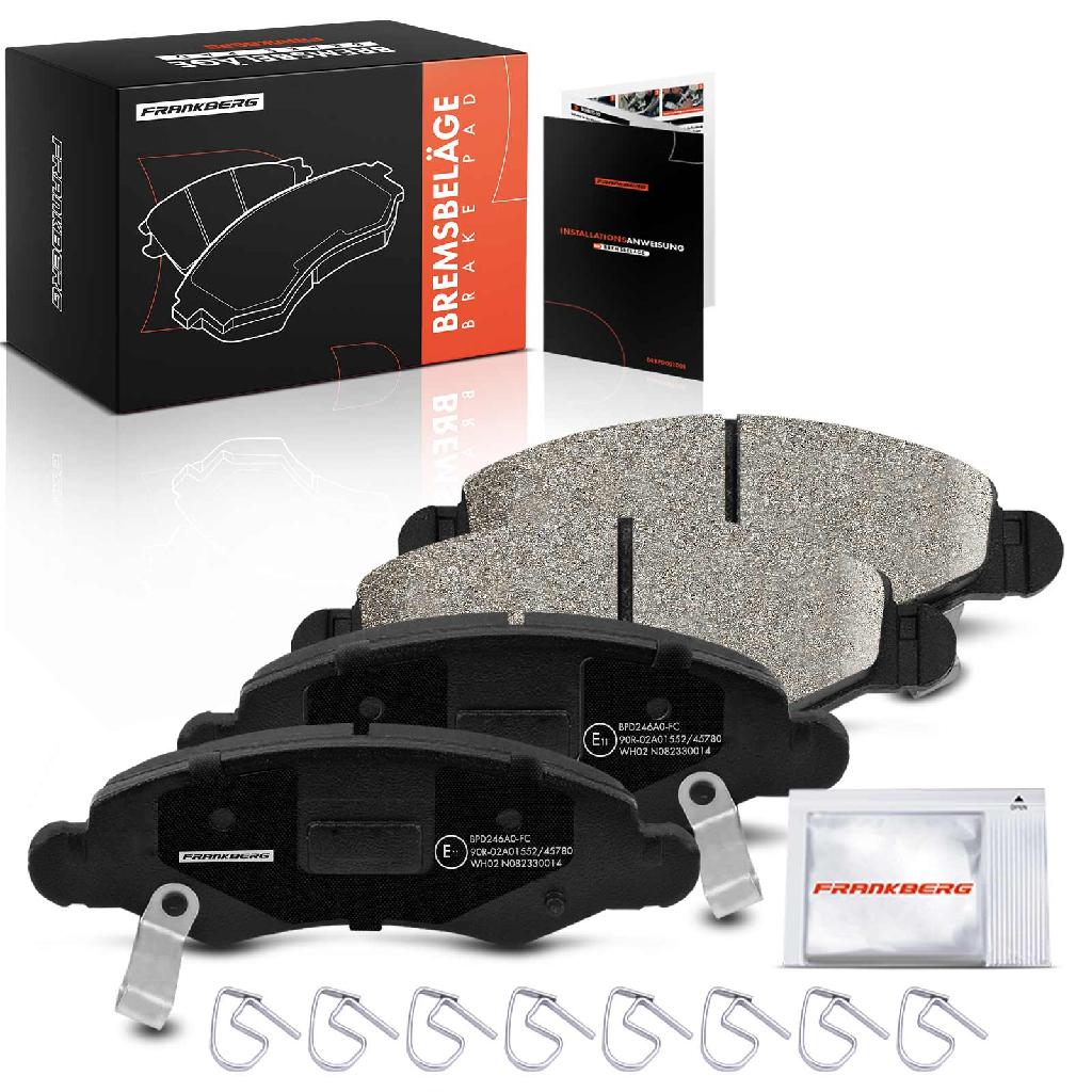4x Bremsbeläge Vorderachse für Opel Agila (A) Subaru Justy III Suzuki Ignis II 2000-2025