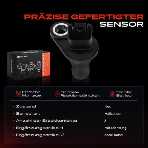 1x Nockenwellenposition Sensor für BMW E81 E87 F45 E90 F33 F10 Bild 1x Nockenwellenposition Sensor für BMW E81 E87 F45 E90 F33 F10