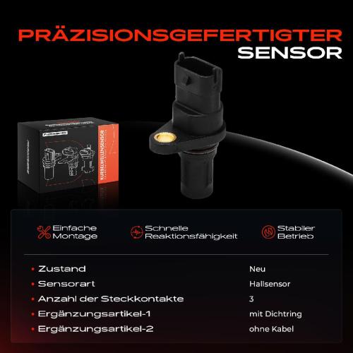 1x Nockenwellenposition Sensor für Toyota Aygo KGB1 WNB1 Yaris P9 P13 Peugeot 108 Citroën C1 Bild 1x Nockenwellenposition Sensor für Toyota Aygo KGB1 WNB1 Yaris P9 P13 Peugeot 108 Citroën C1