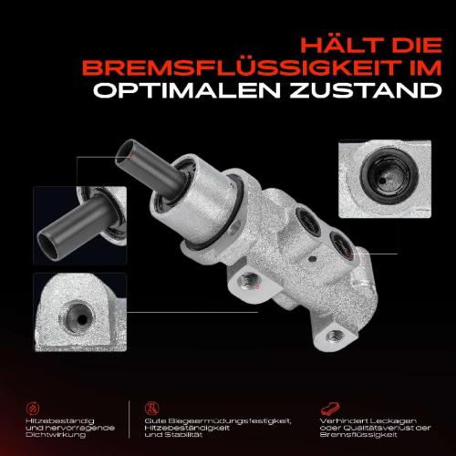 1x Hauptbremszylinder Bremszylinder für Peugeot 206 206 SW Van 1.1L-1.9L 1998-2013 Bild 1x Hauptbremszylinder Bremszylinder für Peugeot 206 206 SW Van 1.1L-1.9L 1998-2013