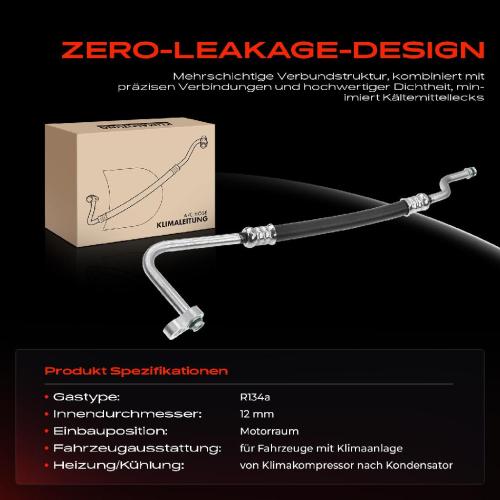 1x Hochdruckleitung Klimaanlage für Mercedes-Benz R-Klasse V251 W251 2006-2014 Bild 1x Hochdruckleitung Klimaanlage für Mercedes-Benz R-Klasse V251 W251 2006-2014