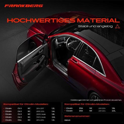 1x Türfeststeller Türfangband Türstopper Vorne für Citroën C4 II NC DS4 NX 1.6L 2.0L Bild 1x Türfeststeller Türfangband Türstopper Vorne für Citroën C4 II NC DS4 NX 1.6L 2.0L