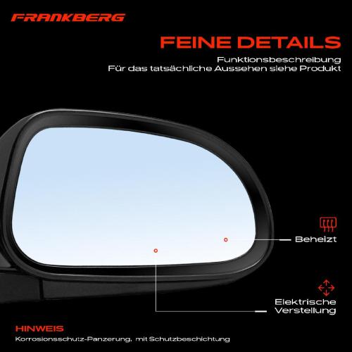 1x Außenspiegel Rechts für Chevrolet Lacetti J200 1.4L 1.6L 1.8L 2.0L 2005-2013 Bild 1x Außenspiegel Rechts für Chevrolet Lacetti J200 1.4L 1.6L 1.8L 2.0L 2005-2013