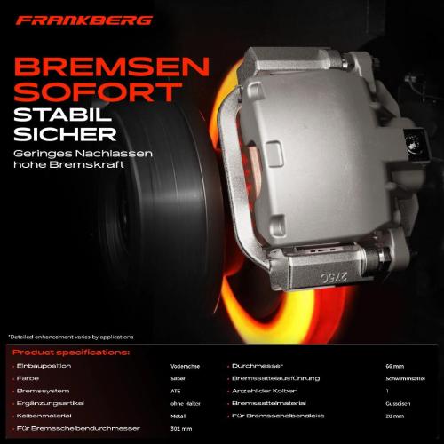 2x Bremssattel Vorderachse für Chrysler Voyager IV RG RS Voyager/Grand Voyager III GS NS Bild 2x Bremssattel Vorderachse für Chrysler Voyager IV RG RS Voyager/Grand Voyager III GS NS