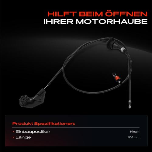 1x Motorhaubenzug für BMW 5er Touring E39 1996-2004 Bild 1x Motorhaubenzug für BMW 5er Touring E39 1996-2004