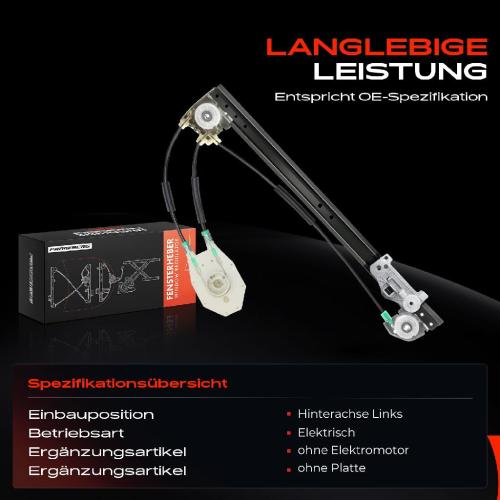 1x Fensterheber Hinten Links für BMW E39 520i 530d 1996-1999 Kombi Limousine Bild 1x Fensterheber Hinten Links für BMW E39 520i 530d 1996-1999 Kombi Limousine