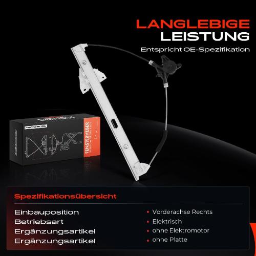 Frankberg 1x Fensterheber Vorne Rechts für Mazda 3 Stufenheck BK 2003-2009 Limousine Bild Frankberg 1x Fensterheber Vorne Rechts für Mazda 3 Stufenheck BK 2003-2009 Limousine