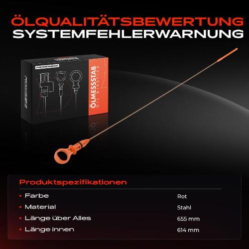 1x Ölmessstab Ölpeilstab Ölstab für Citroën C4 C5 C8 DS4 Jumpy Peugeot 308 I Fiat Bild 1x Ölmessstab Ölpeilstab Ölstab für Citroën C4 C5 C8 DS4 Jumpy Peugeot 308 I Fiat
