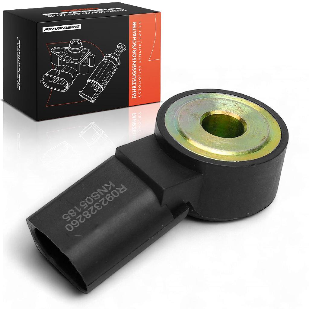 Frankberg 1x Klopfsensor Klopfgeber für VW Golf Polo Passat Jetta Audi A2 A3 Seat Ibiza Leon Skoda Fabia