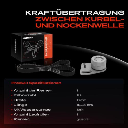 1x Zahnriemensatz Zahnriemen für Ford Capri II Consul Granada Sierra Transit Bild 1x Zahnriemensatz Zahnriemen für Ford Capri II Consul Granada Sierra Transit