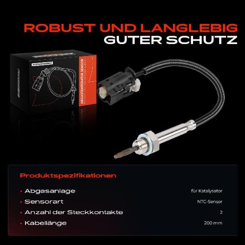1x Abgastemperatursensor für BMW E90 330d F10 530d F07 535d Bild 1x Abgastemperatursensor für BMW E90 330d F10 530d F07 535d