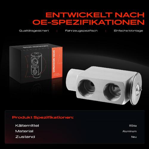 1x Expansionsventil Klimaanlage für Mercedes-Benz W123 S123 C123 Peugeot Citroën Bild 1x Expansionsventil Klimaanlage für Mercedes-Benz W123 S123 C123 Peugeot Citroën