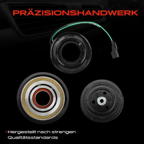1x Magnetkupplung Klimakompressor für Volvo S60 134 124 S80 V60 155 V70 XC60 XC70 Bild 1x Magnetkupplung Klimakompressor für Volvo S60 134 124 S80 V60 155 V70 XC60 XC70