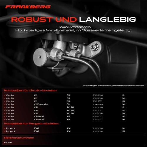 1x Hauptbremszylinder Bremszylinder für Citroën C2 JM JG C3 FC FN HB Peugeot 1007 Bild 1x Hauptbremszylinder Bremszylinder für Citroën C2 JM JG C3 FC FN HB Peugeot 1007