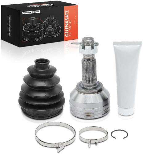 Frankberg 1x Antriebswelle Gelenksatz Vorderachse für Nissan Qashqai I J10 JJ10E NJ10 1.6L Bild Frankberg 1x Antriebswelle Gelenksatz Vorderachse für Nissan Qashqai I J10 JJ10E NJ10 1.6L