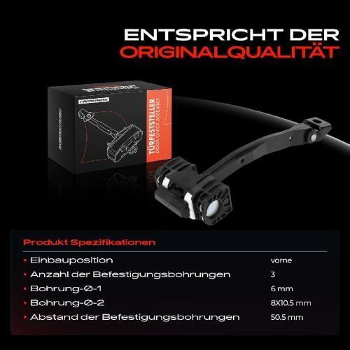 1x Türfeststeller Türfangband Türstopper Vorne für Audi Q5 Van 8RB Porsche Macan 95B Bild 1x Türfeststeller Türfangband Türstopper Vorne für Audi Q5 Van 8RB Porsche Macan 95B