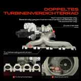 1x Turbolader Abgaskrümmer Einheit für BMW F20 F21 F80 F31 F33 F83 F32 F82 F36 F90 G30 G31 G32 G11 G12 F97 G01