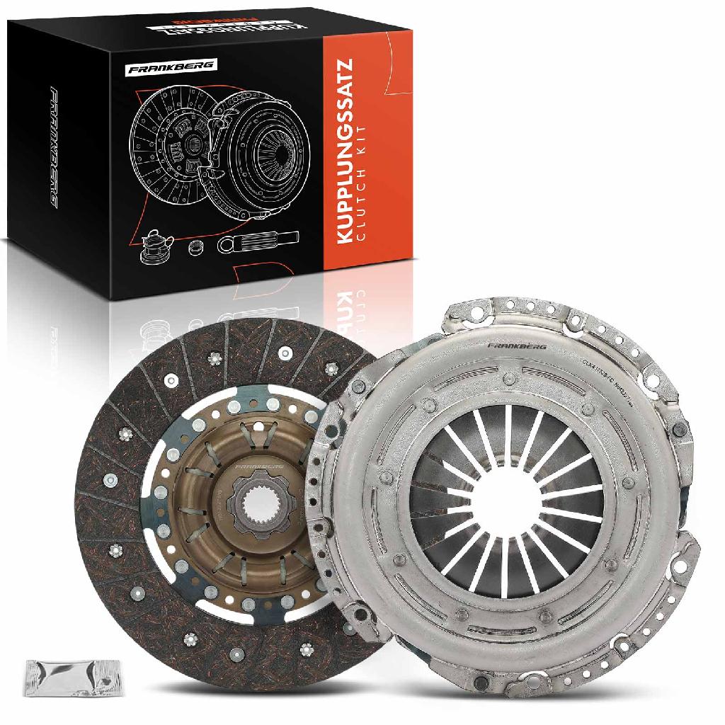Frankberg 1x Kupplungssatz für VW Golf VII Variant Passat CC Alltrack Scirocco Audi A3 Cabriolet Limousine Seat