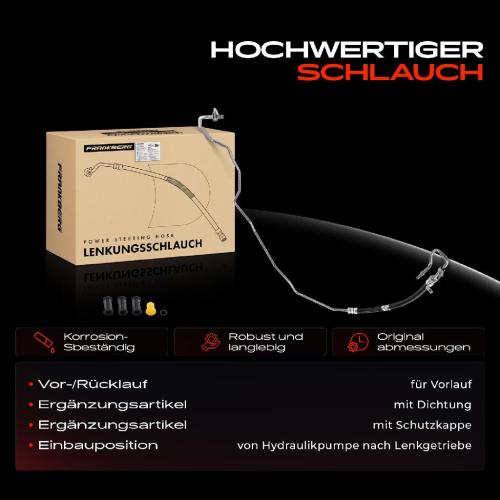 1x Servolenkung Schlauch für Ford Transit V362 FY V363 Bus Kasten FAD FBD FCD FDD Bild 1x Servolenkung Schlauch für Ford Transit V362 FY V363 Bus Kasten FAD FBD FCD FDD