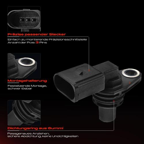 1x Nockenwellenposition Sensor für VW Golf 4 5 Polo Audi A2 Seat Ibiza Skoda Octavia Fabia Bild 1x Nockenwellenposition Sensor für VW Golf 4 5 Polo Audi A2 Seat Ibiza Skoda Octavia Fabia