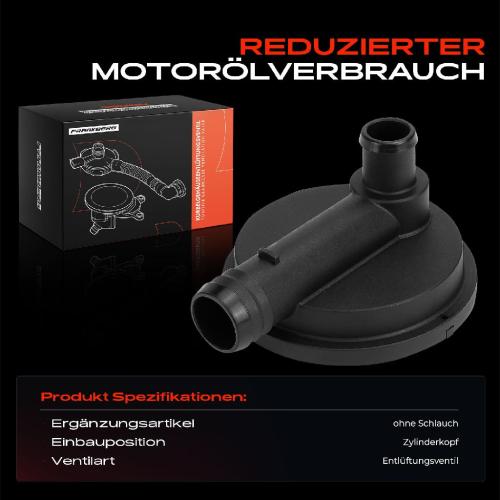 1x Ventil Kurbelgehauseentluftung für VW Transporter IV Bus T4 Golf II 19E 1G Jetta Bild 1x Ventil Kurbelgehauseentluftung für VW Transporter IV Bus T4 Golf II 19E 1G Jetta