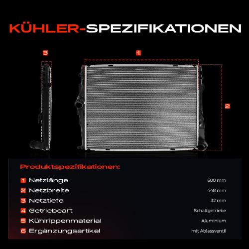 1x Kühler Wasserkühler Motorkühler für BMW E81 E87 E90 E91 E92 E93 X1 E84 Z4 E89 Bild 1x Kühler Wasserkühler Motorkühler für BMW E81 E87 E90 E91 E92 E93 X1 E84 Z4 E89