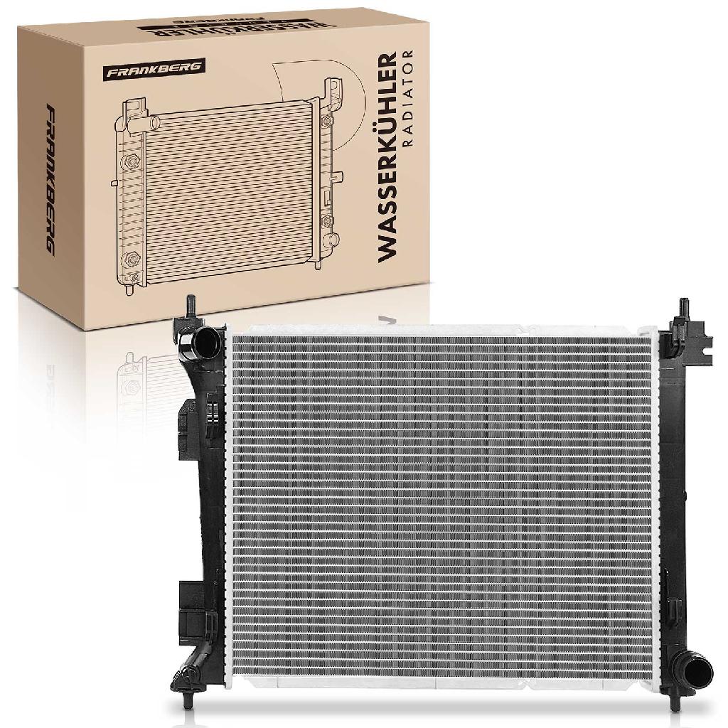 Frankberg 1x Kühler Wasserkühler Motorkühler für KIA Rio IV Stonic 1.4L 1.6L