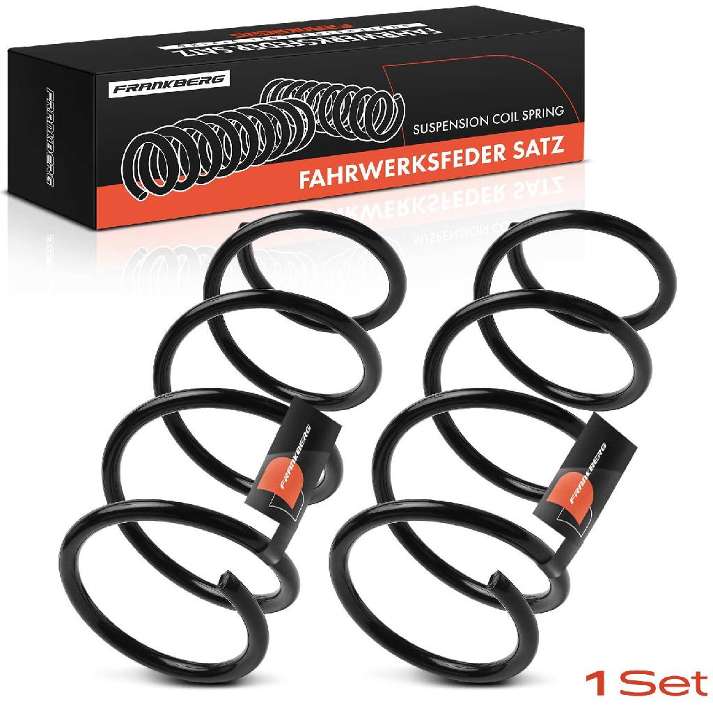 Frankberg 2x Fahrwerksfeder Vorderachse für Nissan Pulsar Schrägheck C13 1.2L 1.5L 1.6L Bj ab 2014