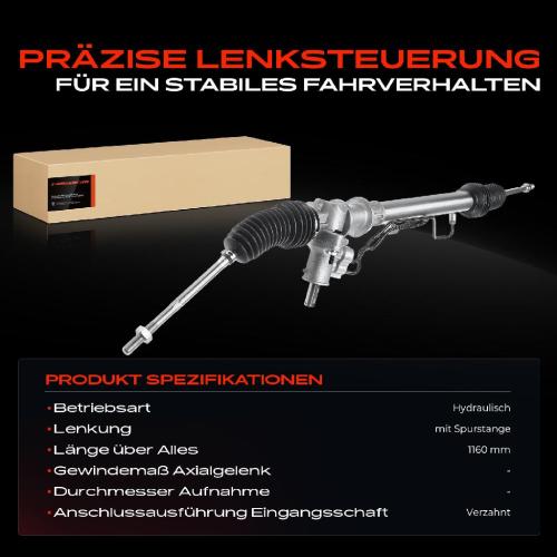 1x Lenkgetriebe Servolenkgetriebe für Renault Megane I BA0/1 EA0/1 Scénic I JA0/1 Bild 1x Lenkgetriebe Servolenkgetriebe für Renault Megane I BA0/1 EA0/1 Scénic I JA0/1