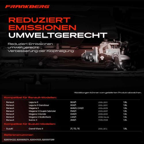 1x AGR-Ventil Abgasrückführungsventil für Renault Laguna II Grandtour Megane Coupé-Cabriolet II Kombi Bild 1x AGR-Ventil Abgasrückführungsventil für Renault Laguna II Grandtour Megane Coupé-Cabriolet II Kombi