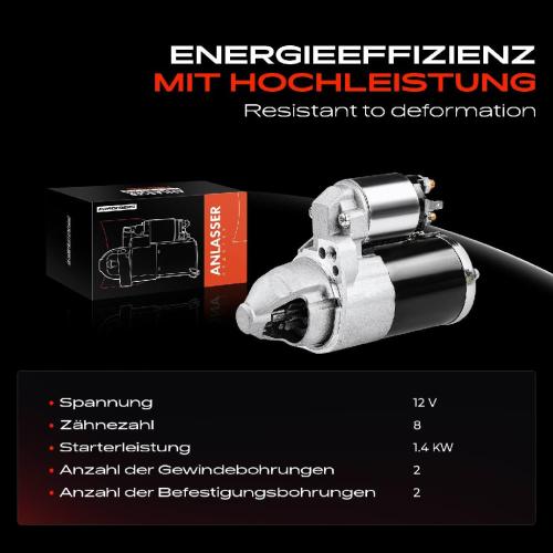 Frankberg 1x Anlasser Starter für Citroën C-Crosser Enterprise Mitsubishi ASX Lancer VIII Sportback Outlander II Peugeot Bild Frankberg 1x Anlasser Starter für Citroën C-Crosser Enterprise Mitsubishi ASX Lancer VIII Sportback Outlander II Peugeot