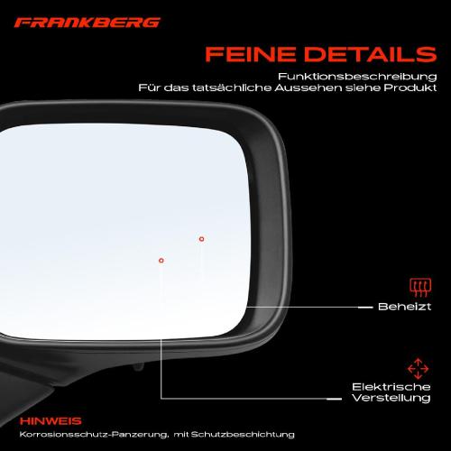 1x Außenspiegel Rechts für Jeep Renegade SUV B1 BU BV Bj ab 2014 Bild 1x Außenspiegel Rechts für Jeep Renegade SUV B1 BU BV Bj ab 2014