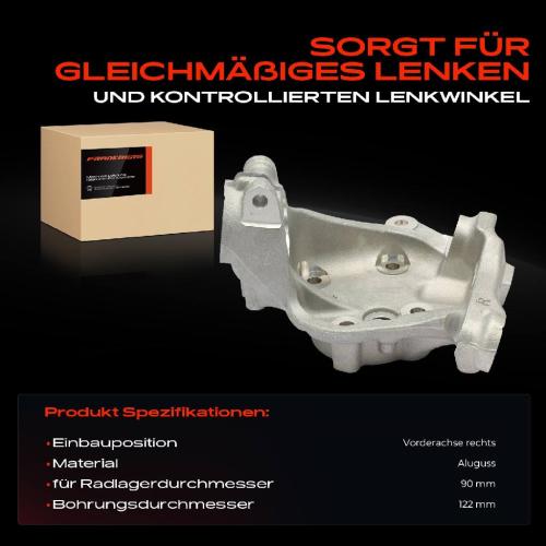 1x Achsschenkel Radaufhängung Vorderachse Rechts für BMW E81 E82 E87 E88 E90 E91 E92 E93 E89 Bild 1x Achsschenkel Radaufhängung Vorderachse Rechts für BMW E81 E82 E87 E88 E90 E91 E92 E93 E89