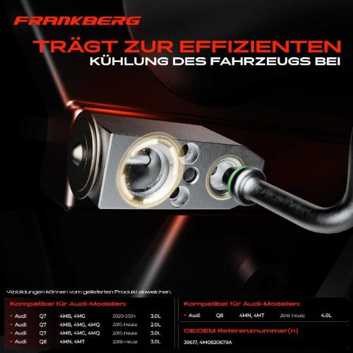 1x Expansionsventil Klimaanlage für Audi A4 8W Allroad A5 F5 Q5 FY Q7 4M 2.0L 3.0L Bild 1x Expansionsventil Klimaanlage für Audi A4 8W Allroad A5 F5 Q5 FY Q7 4M 2.0L 3.0L