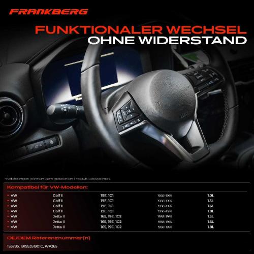 1x Kombischalter Lenkstockschalter für VW Golf II 19E 1G1 Jetta II 165 19E 1G2 Bild 1x Kombischalter Lenkstockschalter für VW Golf II 19E 1G1 Jetta II 165 19E 1G2