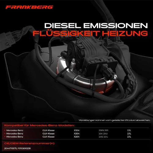 1x Diesel Beheizung Tankeinheit (Harnstoffeinspritzung) für Mercedes-Benz GLK-Klasse X204 2009-2015 Bild 1x Diesel Beheizung Tankeinheit (Harnstoffeinspritzung) für Mercedes-Benz GLK-Klasse X204 2009-2015