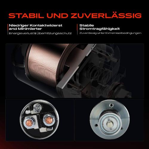 1x Magnetschalter Starter für Peugeot 207 205 Partner Citroën Berlingo C3 Fiat Qubo Bild 1x Magnetschalter Starter für Peugeot 207 205 Partner Citroën Berlingo C3 Fiat Qubo