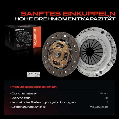 Frankberg 1x Kupplungssatz für VW Transporter III Bus 25 Transporter III Kasten 24 25 Transporter III Bild Frankberg 1x Kupplungssatz für VW Transporter III Bus 25 Transporter III Kasten 24 25 Transporter III