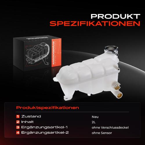 1x Ausgleichsbehälter Kühlmittelbehälter für Mercedes Benz W201 W124 S124 C124 Bild 1x Ausgleichsbehälter Kühlmittelbehälter für Mercedes Benz W201 W124 S124 C124