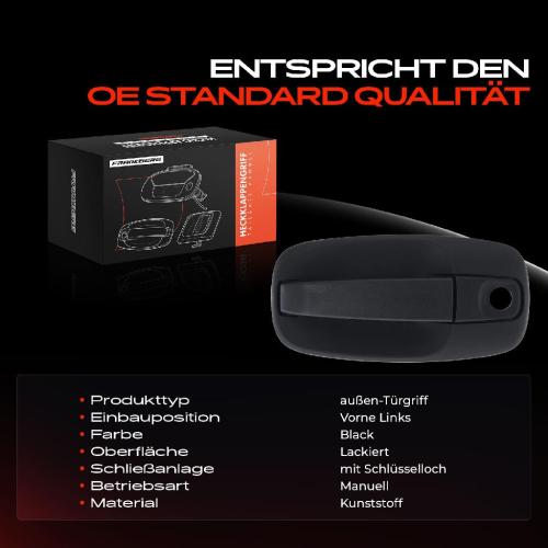 1x Türgriff Vorne Links außen für Nissan Primastar Bus Kasten Opel Vivaro A Pritsche/Fahrgestell Combi Renault Bild 1x Türgriff Vorne Links außen für Nissan Primastar Bus Kasten Opel Vivaro A Pritsche/Fahrgestell Combi Renault
