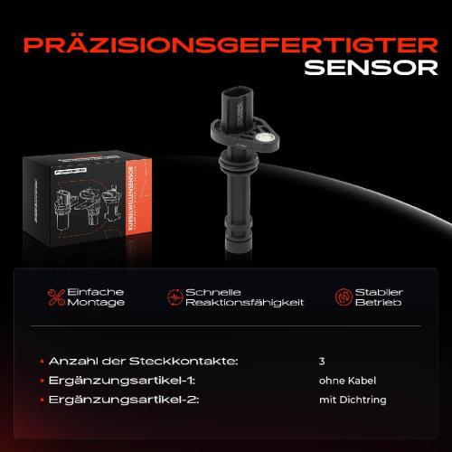1x Kurbelwellensensor Impulsgeber für Toyota Aygo B4 Aygo X B7 Yaris KSP13 P21 PA1 PH1 Bild 1x Kurbelwellensensor Impulsgeber für Toyota Aygo B4 Aygo X B7 Yaris KSP13 P21 PA1 PH1
