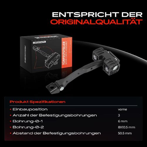 1x Türfeststeller Türfangband Türstopper Vorne für Audi A6 Avant Allroad 4G5 4GD 4GH 4GJ Bild 1x Türfeststeller Türfangband Türstopper Vorne für Audi A6 Avant Allroad 4G5 4GD 4GH 4GJ