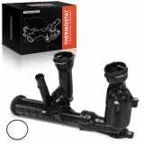 Frankberg 1x Thermostat Kühlmittel für VW Passat Beetle Caddy Audi A1 A3 Q2 Seat Leon Skoda
