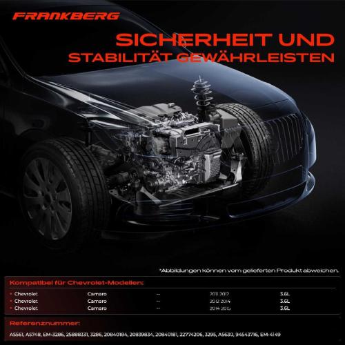 2x Motorlager Getriebelagerlager Links für Chevrolet Camaro 3.6L 2011-2015 Bild 2x Motorlager Getriebelagerlager Links für Chevrolet Camaro 3.6L 2011-2015