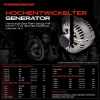 1x Lichtmaschine Generator f&uuml;r VW Lupo Polo Transporter IV Fox Seat Ibiza Skoda