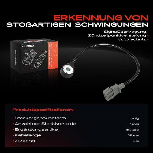 1x Klopfsensor Klopfgeber für Daewoo Lanos Nubira Chevrolet Matiz Opel Antara KIA Bild 1x Klopfsensor Klopfgeber für Daewoo Lanos Nubira Chevrolet Matiz Opel Antara KIA