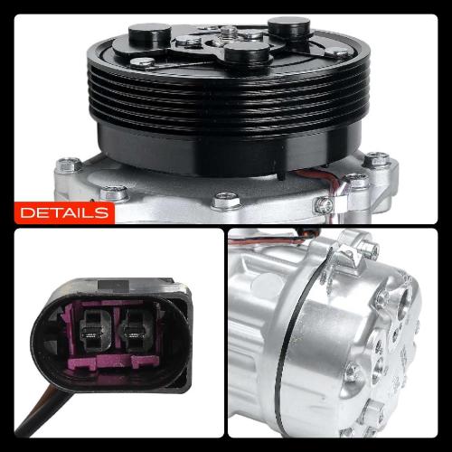 1x Klimakompressor für VW Bora 1J2 1J6 Audi A3 8L1 8N3 Ford Seat Skoda 1993-2015 Bild 1x Klimakompressor für VW Bora 1J2 1J6 Audi A3 8L1 8N3 Ford Seat Skoda 1993-2015