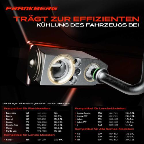 1x Expansionsventil Klimaanlage für Alfa Romeo 145 146 166 Fiat Ducato Punto Lancia Bild 1x Expansionsventil Klimaanlage für Alfa Romeo 145 146 166 Fiat Ducato Punto Lancia