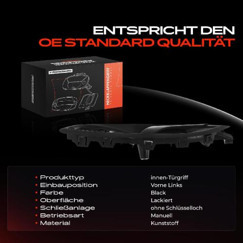 Frankberg 1x Türgriff Vorne Links innen für Skoda Yeti 5L 1.2L 1.4L 1.6L 1.8L 2.0L 2009-2017 Bild Frankberg 1x Türgriff Vorne Links innen für Skoda Yeti 5L 1.2L 1.4L 1.6L 1.8L 2.0L 2009-2017